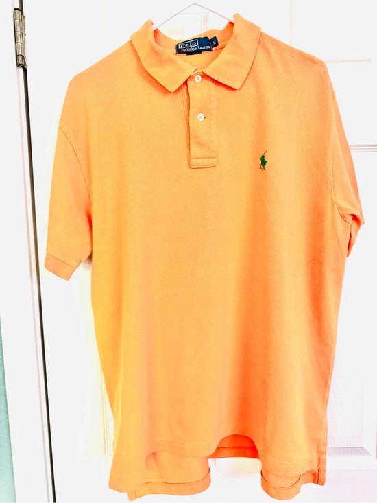 Ralph Lauren Other - Ralph Lauren Orange Polo Shirt with Navy Label